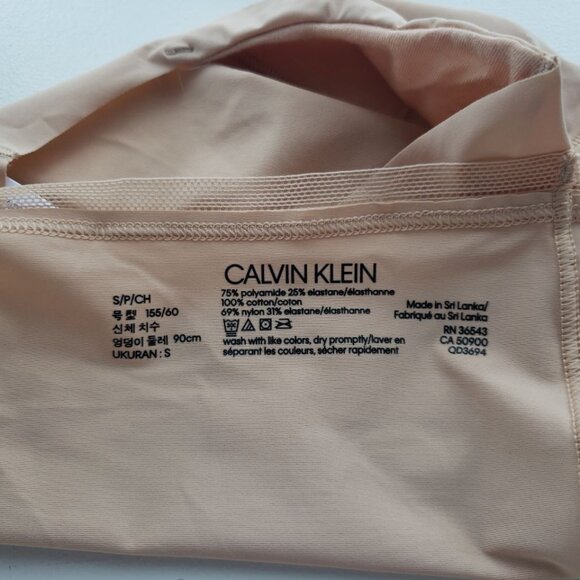 Lot of 2 assorted Calvin Klein BNWT lightweight brief thong underwear SMALL - Picture 4 of 8